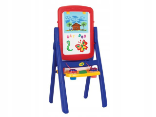 CRAYOLA 4-v-1 kriedová magnetická rotačná tabuľa