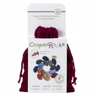 CRAYON ROCKS CRAYONS PEBBLY V BAGE 16 PCS