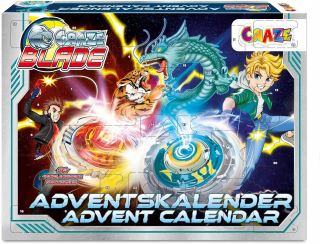 CRAZE Adventný kalendár čepele Battle Arena hry