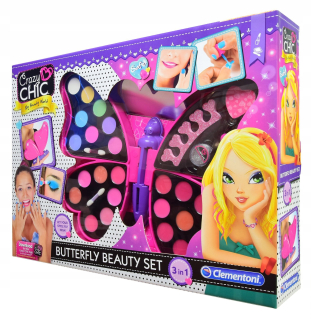 CRAZY CHIC súprava pre COSMETICS MOTÝĽ CHILDREN 6+