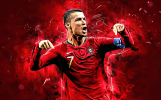 Samolepky do detskej izby - Cristiano Ronaldo Sticker - plagát 40 cm K223