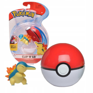 CYNDAQUIL POKEBALL POKEMON ORIGINÁLNA HRAČKA