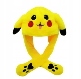 LED Pikachu Cap, Pokemon, pohybujúce sa žiariace uši
