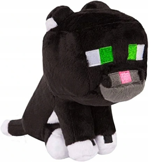 Minecraft - Plyšová hračka plyšové zvieratko BLACK CAT Minecraft
