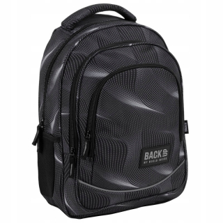 Školský batoh - ČIERNY školský BATOH BackUP FLOW boy X95 26L