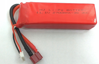 Súčasťou RC FT012E dobíjacie 2700mAh 11,1V
