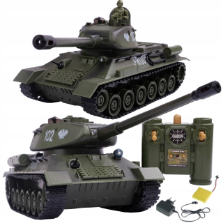 T34 nádrž 102 riadené bojová RC tanky
