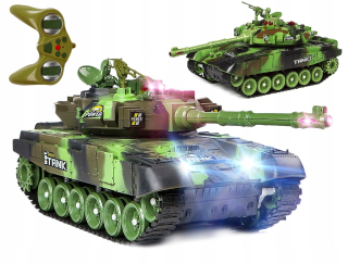 TANK diaľkový ovládač BIG WAR TANK 9995 LED