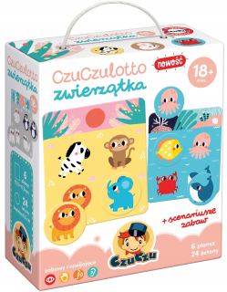 Czúcz Czuczlotto Animal vzdelávacie hra 18m +