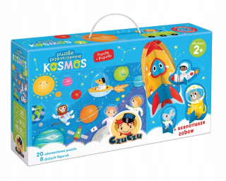 Priestorové Czúcz PUZZLE COSMOS s figúrky + 2l