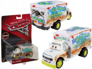 Autíčka CARS 3 Rambulance Bell DR ŠKODY DXV93