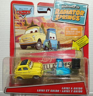 Autá Car Luigi a Guido auto GPN39 Mattel