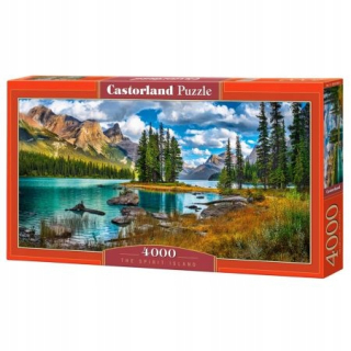 Puzzle 4000 El Castor. Castor ostrov spirit