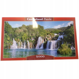 Castorland Puzzle vodopády Krka Chorvátsko 4000 EL