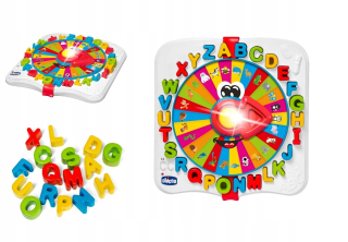 Chicco Baby Prof. Jazyk Toy - Learning Abeceda