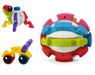 Chicco magic guľa 2v1 stavebné hračka -