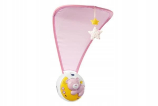 Chicco panel pre detskú postieľku next2moon pink