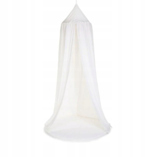Baldachýn nad postieľku - Childhome Canopy a Mat 230 x 120 cm krém
