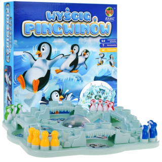 Čínsky 3D arkádová hra Penguin Race