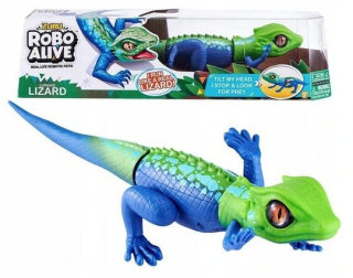Chôdza LIZARD ALIVE Zuru Robo modro-Ziel