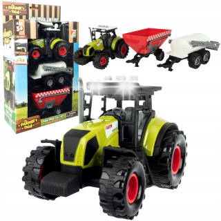 Traktor traktor Poľnohospodársky stroj Set Farmer