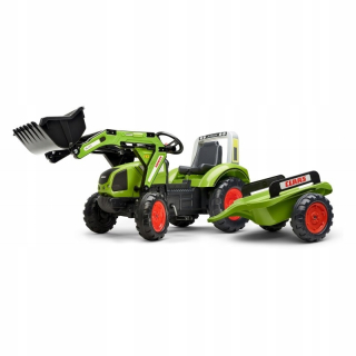 Claas Arion 430 s lyžičkou a prívesom 1040 hod. Falk