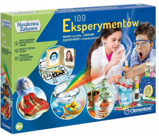 Clementoni 100 pokusov 50522 Chemik
