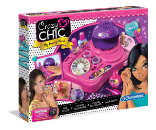 Clementoni Bláznivý Chic Nail Studio Set 78339