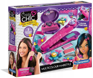 Clementoni Bláznivý Chic vlasy styling kit