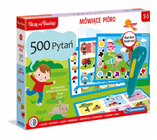 Clementoni hovorí perie 500 otázok