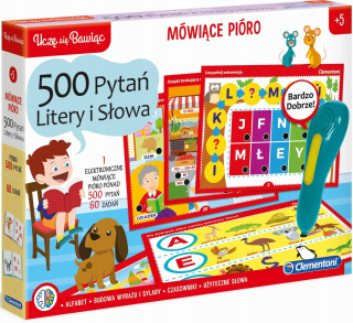 Clementoni hovorí perie hra 500 otázok