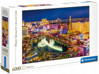 Clementoni puzzle 6000 el. Las Vegas