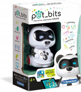 Clementoni Robot Vzdelávacie Panda Pet Bits