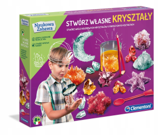 Clementoni Vytvorte si vlastné kryštály 50.069