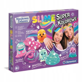 Clementoni Sada farebné laboratória Slime Glut