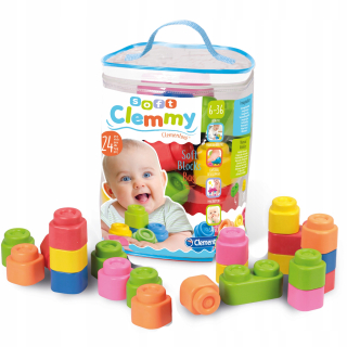 CLEMMY mäkké dosky Gumený vak 24 ks od 6 mesiacov