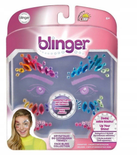 Cobi Krzesztalki na dekoráciu tváre Face Blinger