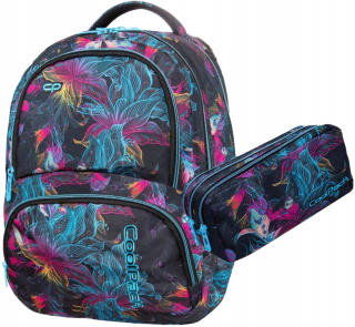 Školský batoh - Coolpack Youth School Backpack+Cencil Case