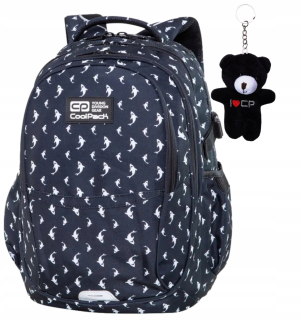 Školský batoh - Coolpack Youth School Backpack Factor 4 -Sads