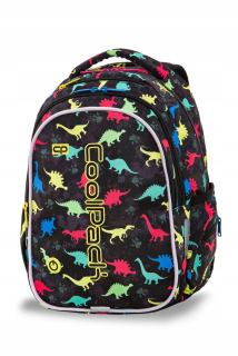 Školský batoh - Coolpack batoh Joy M LED dinosaury A20204