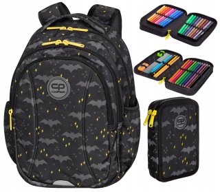 Školský batoh - Coolpack Dark Night School Batoh pre chlapca