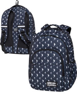 Školská taška, batoh - COOLPACK-BASIC PLUS-BACKPACK-SHARKS