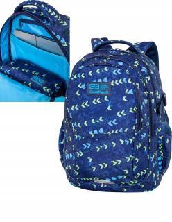 Školská taška, batoh - COOLPACK-FACTION-BACKPACK-CHEVRON