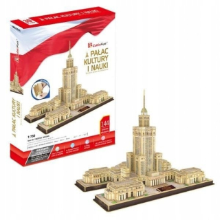 CubicFun PUZZLE 3D Palác kultúry a vedy 144 ks.