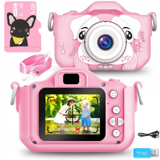 Digitálny fotoaparát pre deti Bulldog 40 megapixelov rozlíšenie Full HD