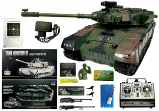 Tank R/C 1:16 diaľkovo ovládané kaki BB