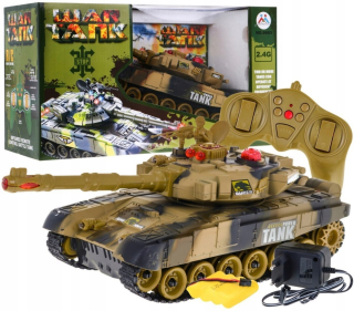 Tank R / C Desert kamufláž 2,4 GHz