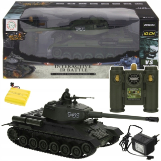 Rudy tank T-34 diaľkovo ovládať natáčanie