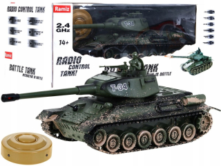 Tank T-34 Fighting diaľkovo ovládané bahenné tanky