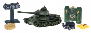 Tank T34 Rudy Diaľkovo ovládané Pilot bojovka